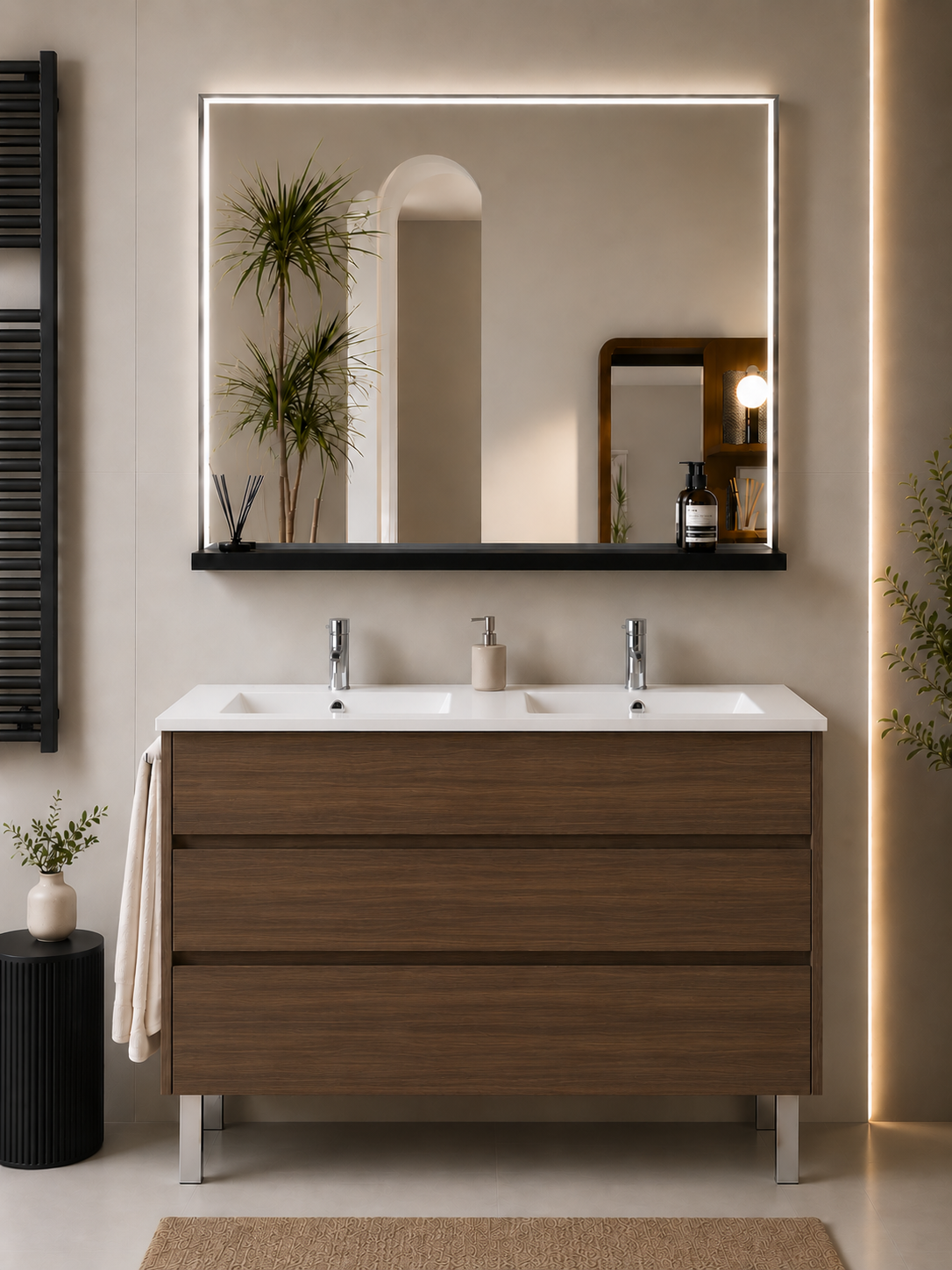 Badezimmermöbel IMPERIA mit Waschbecken