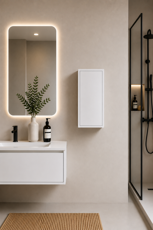 Badezimmerschrank FLORENCIA mit einer Tür 70 cm
