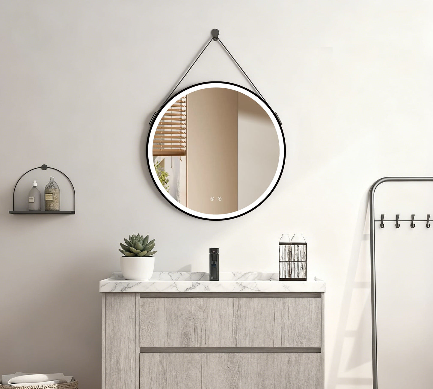 LED-Spiegel Olympus Gold